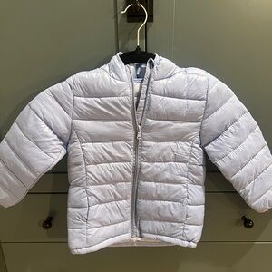 Children's Light Gray Puffer Jacket